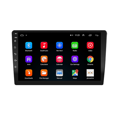 9 Inch Double DIN Android Car Radio Bt Car Stereo GPS Navigation FM USB Auto Radio